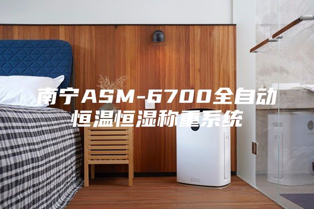南宁ASM-6700全自动恒温恒湿称重系统