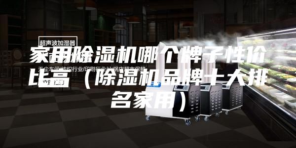家用除湿机哪个牌子性价比高（除湿机品牌十大排名家用）