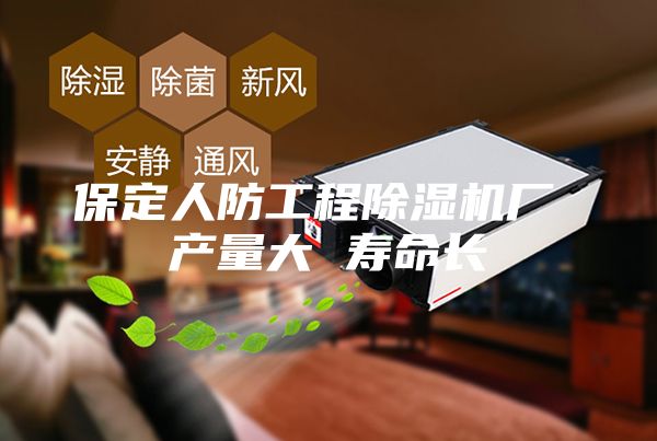 保定人防工程除湿机厂 产量大 寿命长