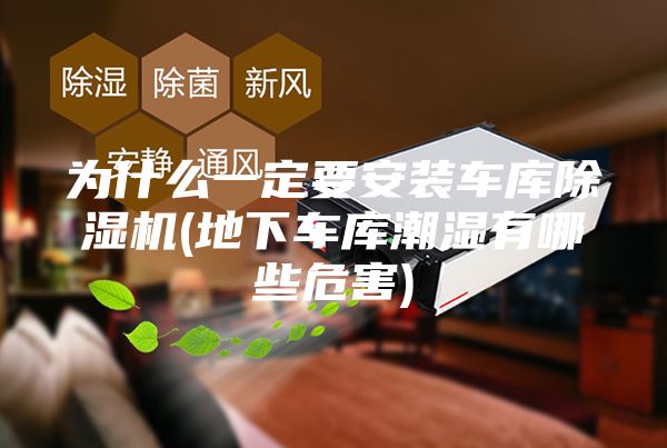 为什么一定要安装车库除湿机(地下车库潮湿有哪些危害)