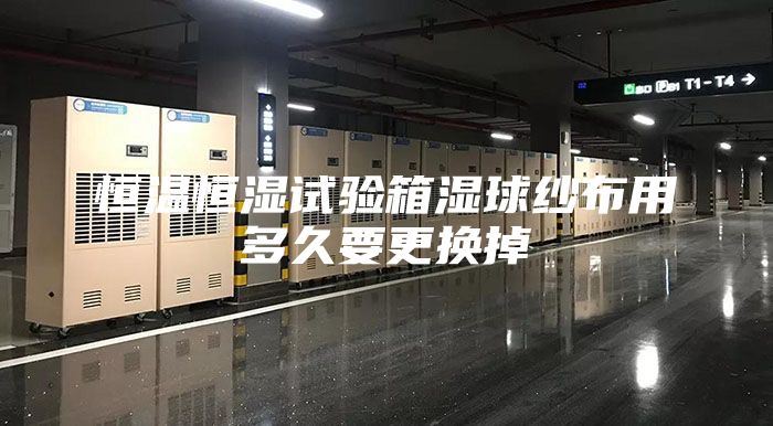恒温恒湿试验箱湿球纱布用多久要更换掉