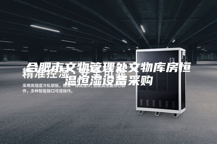 合肥市文物管理处文物库房恒温恒湿设备采购
