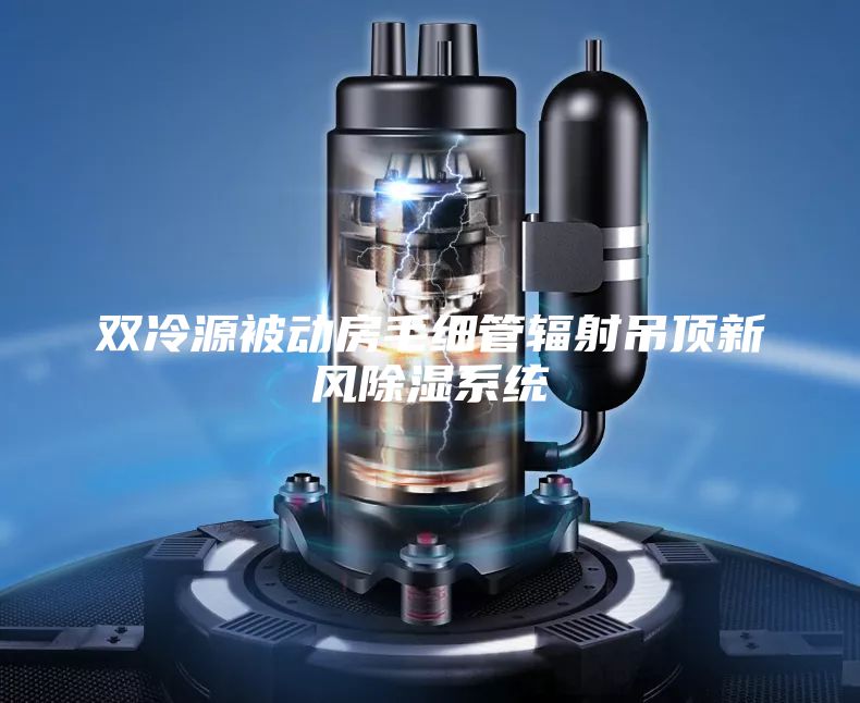 双冷源被动房毛细管辐射吊顶新风除湿系统