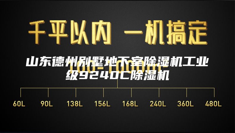 山东德州别墅地下室除湿机工业级9240C除湿机