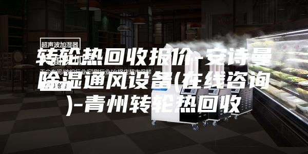 转轮热回收报价-安诗曼除湿通风设备(在线咨询)-青州转轮热回收
