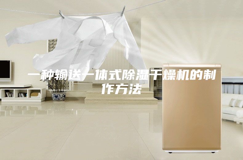 一种输送一体式除湿干燥机的制作方法