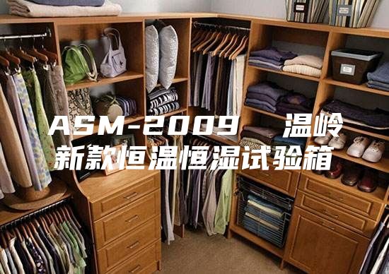 ASM-2009  温岭新款恒温恒湿试验箱