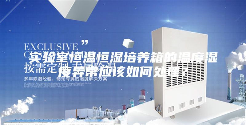实验室恒温恒湿培养箱的温度湿度异常应该如何处理？