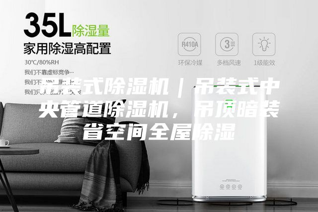 吊装式除湿机｜吊装式中央管道除湿机，吊顶暗装省空间全屋除湿