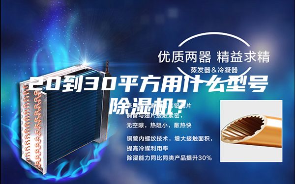 20到30平方用什么型号除湿机？