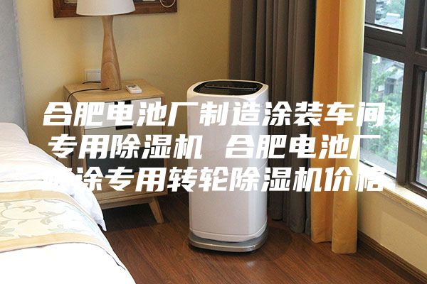 合肥电池厂制造涂装车间专用除湿机 合肥电池厂喷涂专用转轮除湿机价格