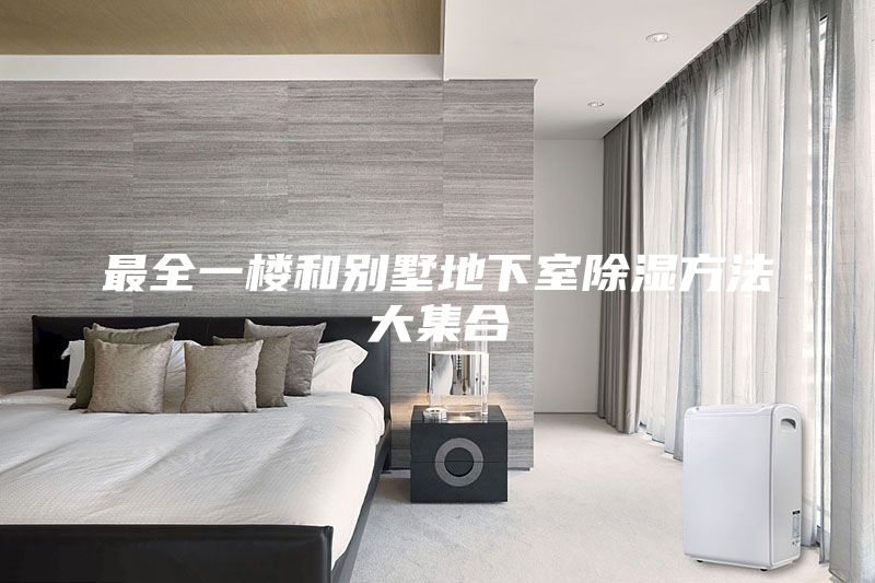 最全一楼和别墅地下室除湿方法大集合