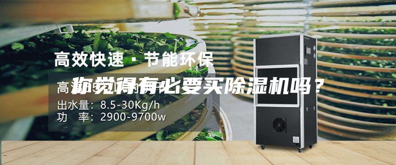 你觉得有必要买除湿机吗？