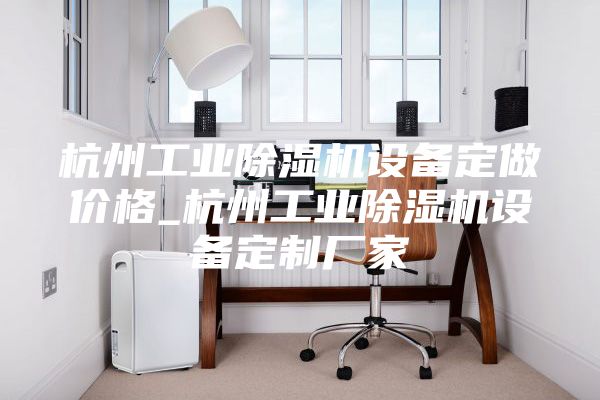 杭州工业除湿机设备定做价格_杭州工业除湿机设备定制厂家