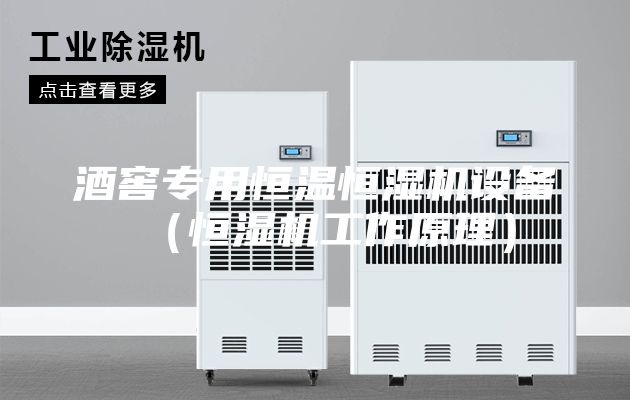 酒窖专用恒温恒湿机设备（恒湿机工作原理）