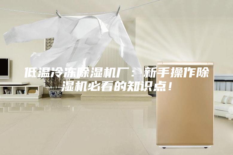 低温冷冻除湿机厂：新手操作除湿机必看的知识点！