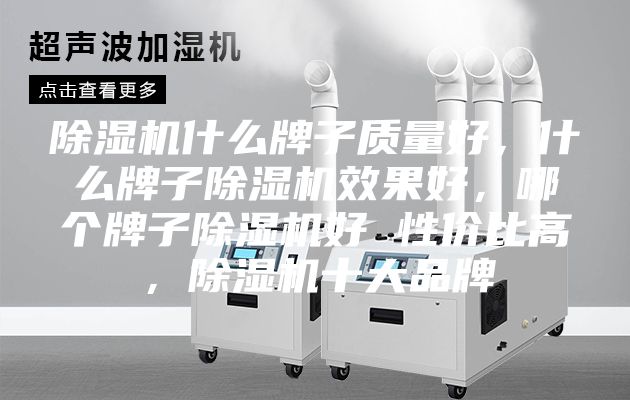 除湿机什么牌子质量好，什么牌子除湿机效果好，哪个牌子除湿机好 性价比高，除湿机十大品牌