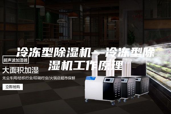 冷冻型除湿机—冷冻型除湿机工作原理