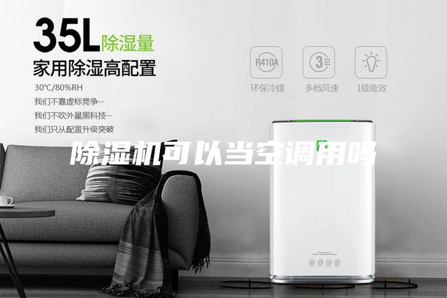 除湿机可以当空调用吗