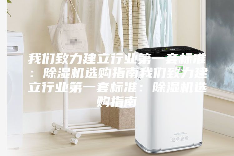 我们致力建立行业第一套标准：除湿机选购指南我们致力建立行业第一套标准：除湿机选购指南