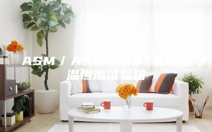 ASM／ASM-408 北京恒温恒湿试验箱