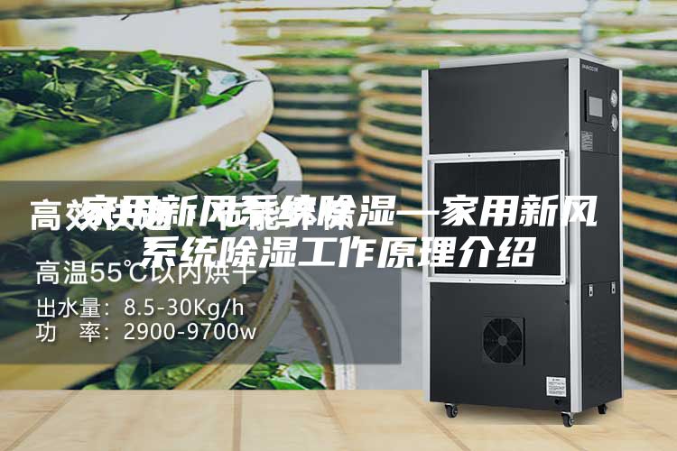 家用新风系统除湿—家用新风系统除湿工作原理介绍