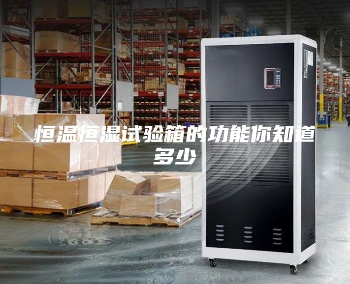 恒温恒湿试验箱的功能你知道多少