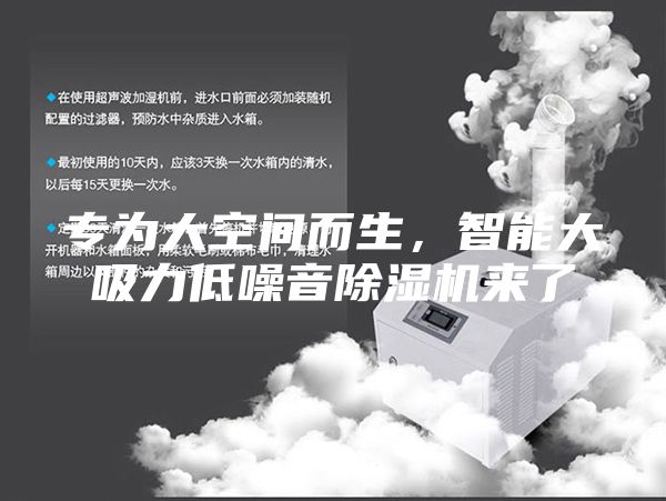 专为大空间而生，智能大吸力低噪音除湿机来了