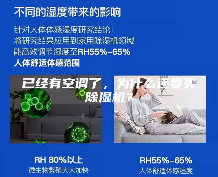 已经有空调了，为什么还要买除湿机？