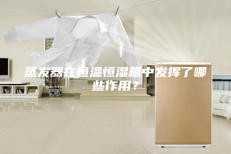 蒸发器在恒温恒湿箱中发挥了哪些作用？