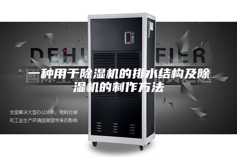 一种用于除湿机的排水结构及除湿机的制作方法