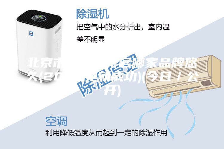 北京市除湿机排名哪家品牌悠久(2023更新成功)(今日／公开)