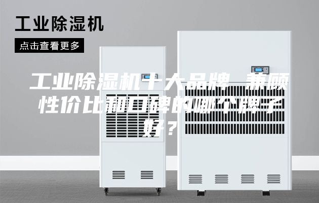 工业除湿机十大品牌 兼顾性价比和口碑的哪个牌子好？