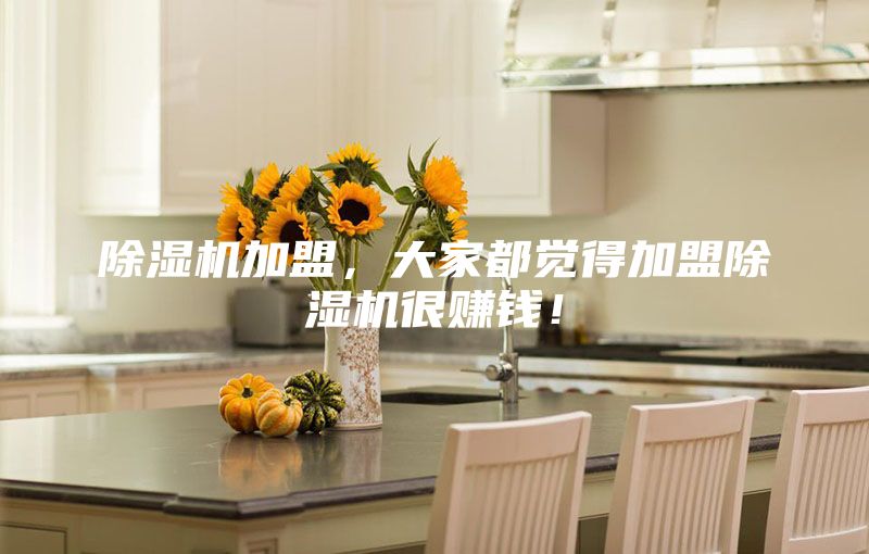 除湿机加盟，大家都觉得加盟除湿机很赚钱！