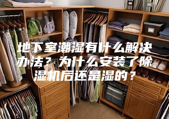 地下室潮湿有什么解决办法？为什么安装了除湿机后还是湿的？