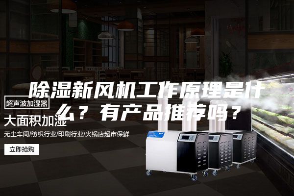 除湿新风机工作原理是什么？有产品推荐吗？