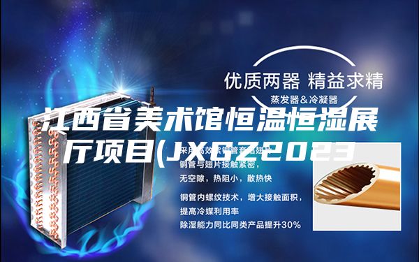 江西省美术馆恒温恒湿展厅项目(JXGZ2023