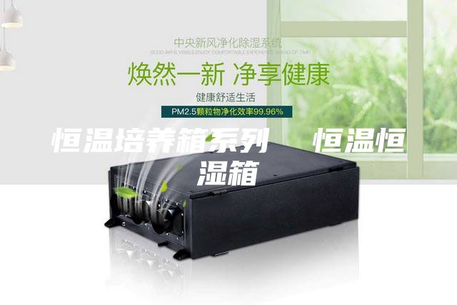 恒温培养箱系列  恒温恒湿箱