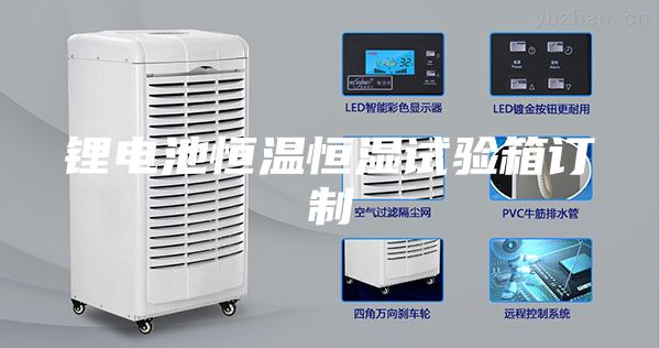 锂电池恒温恒湿试验箱订制