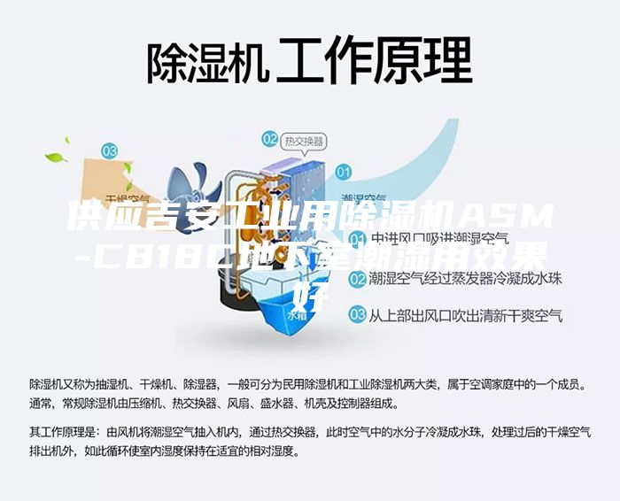 供应吉安工业用除湿机ASM-C818C地下室潮湿用效果好