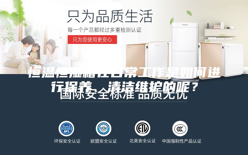 恒温恒湿箱在日常工作是如何进行保养、清洁维护的呢?