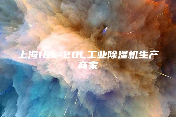 上海16L-20L工业除湿机生产商家