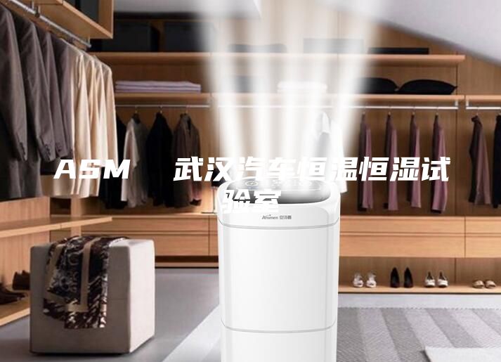ASM 武汉汽车恒温恒湿试验室